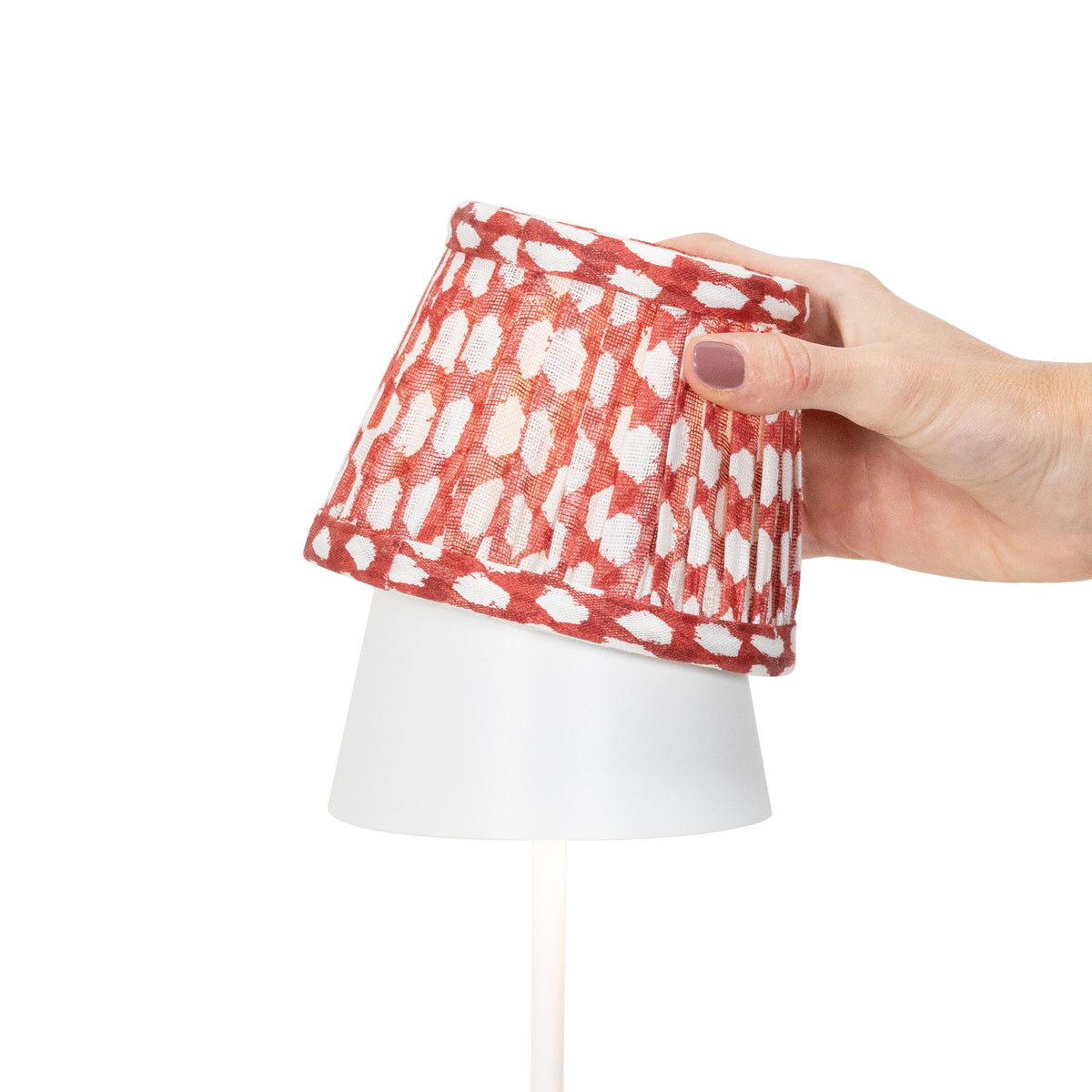 Jojofuny Modern Lamp Shade – Soft Fabric Cylinder Replacement, Pink Candy Color, 25x14x14cm, Lightweight For Table Or Floor Lamps