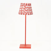 Zafferano x Fermoie Fabric Lampshades - Wicker Pattern - Nut Brown Wicker | Zafferano