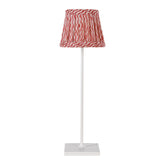 Zafferano x Fermoie Fabric Lampshades - Popple Pattern - Red Popple | Zafferano