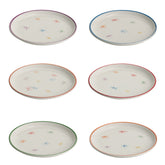 Asterisco Dessert Plate (Assorted Set of 6) - Tableware Collection | Zafferano