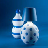 Lido Bottle - Light Blue / Bands | Zafferano