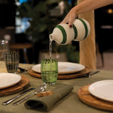 Lido Bottle - Light Blue / Bands | Zafferano