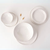 Graffito Charger / Pizza Plate (Set of 2) - White | Zafferano