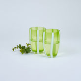 Gessato Tumbler (Set of 2) - Transparent | Zafferano