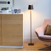 Poldina Pro L Floor Lamp - Rust | Zafferano