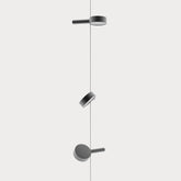 Super O Suspended Floor Lamp - Black / 1 Light | Zafferano