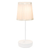 Swap Pro Pleated Ivory Lampshade - Black | Zafferano