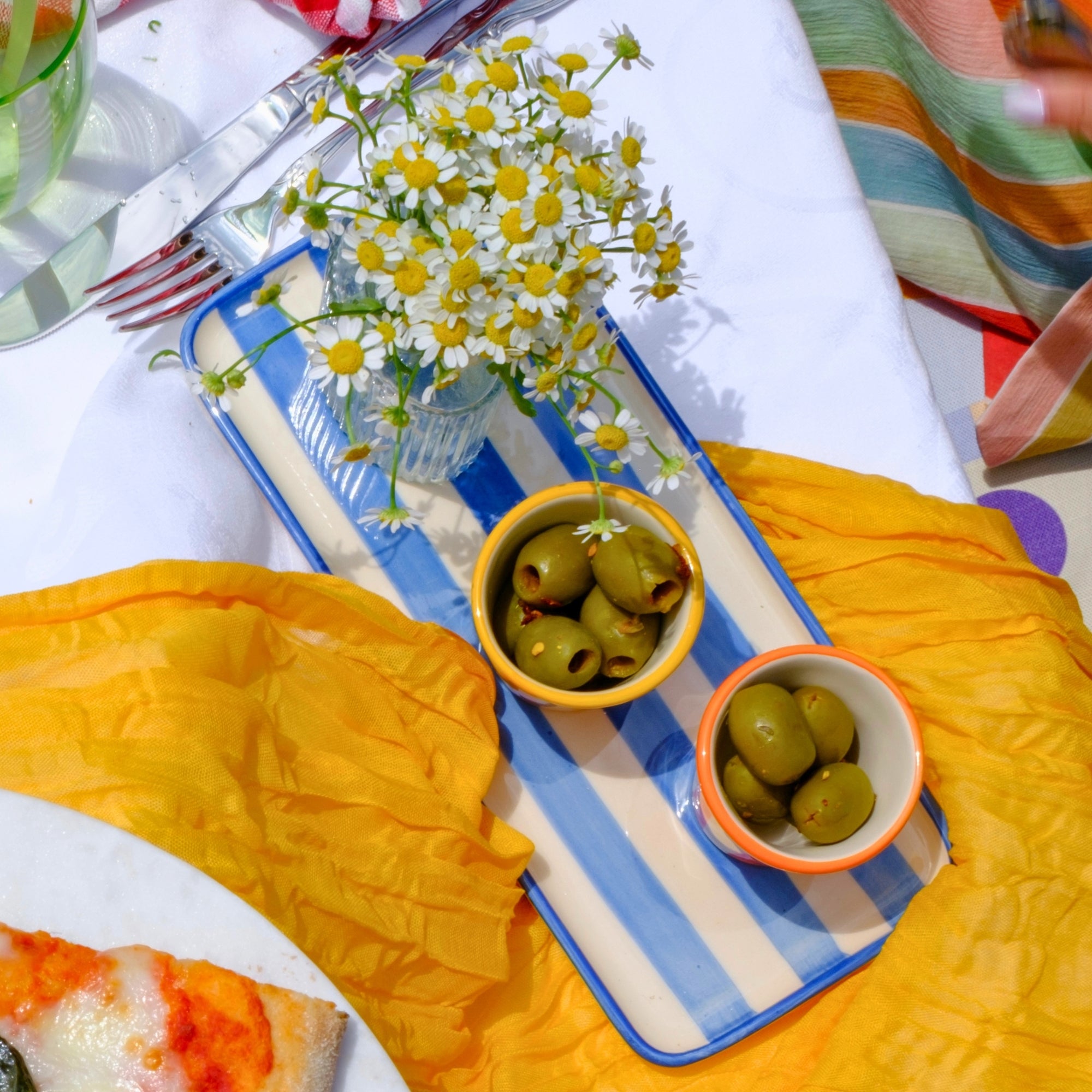 Lido Rectangular Plate (Set of 4) | Zafferano