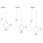 Sixties Pendant Light - Small / 62 inches | Zafferano