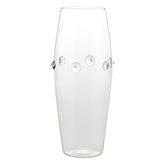Patéa Tall Convex Vase - White | Zafferano