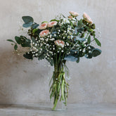 Patéa Tall Convex Vase - White | Zafferano