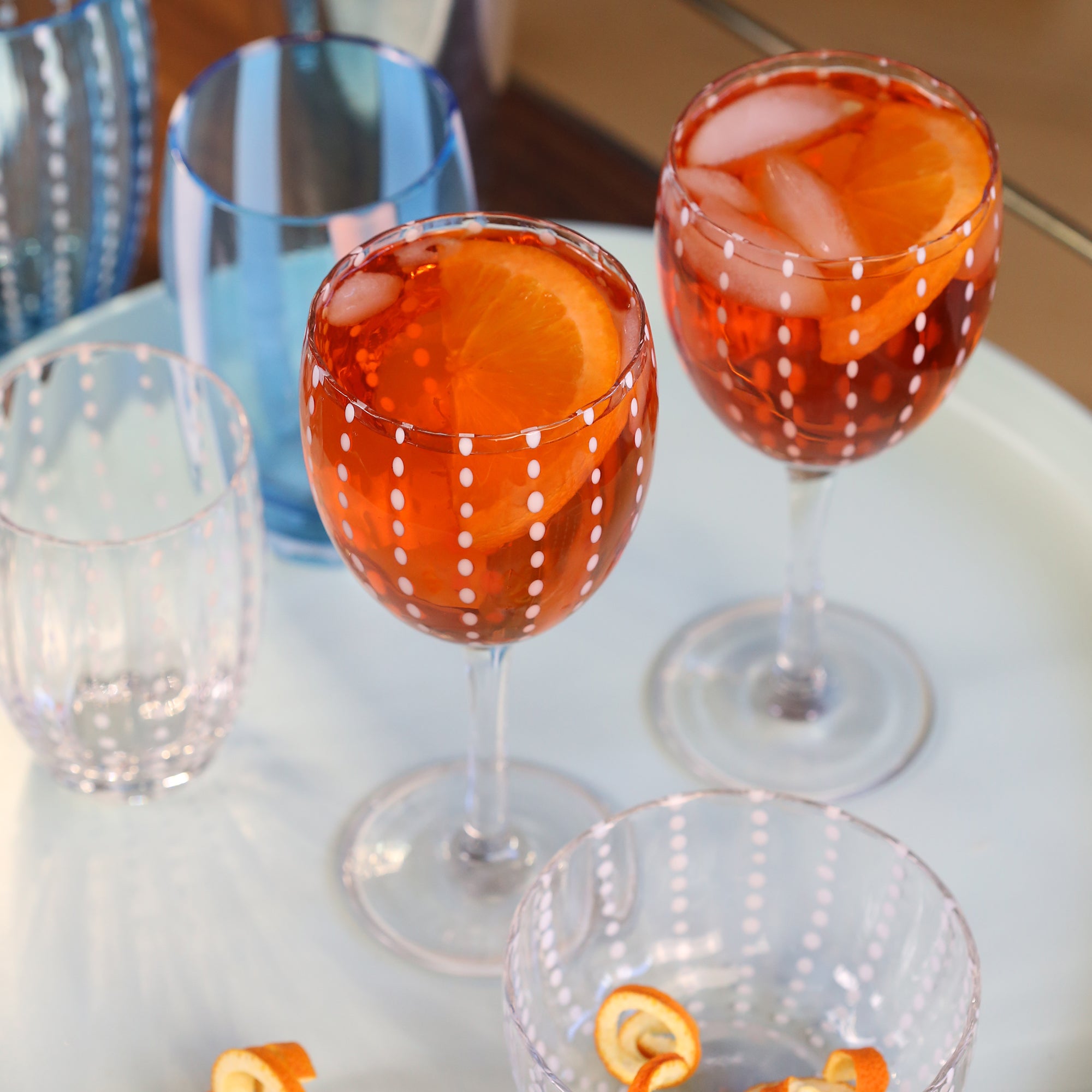 Perle Wine Goblet (Set of 2) | Zafferano