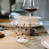 Party Tumbler (Set of 6) - White Dots | Zafferano