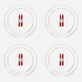 Teca Winter Tumbler (Set of 4) - Snowflake | Zafferano