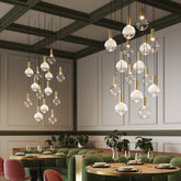 Sfera Pendant - 2700 K / Transparent / Gold | Zafferano
