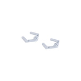 Pencil Horizontal Suspension Bracket (Pair) - White | Zafferano