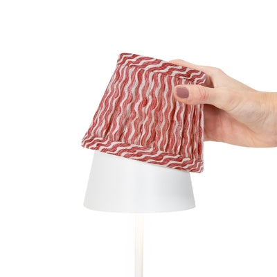 Zafferano x Fermoie Fabric Lampshades - Popple Pattern