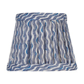 Zafferano x Fermoie Fabric Lampshades - Popple Pattern - Orange Popple | Zafferano