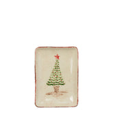 Holiday Medium Rectangular Tray (Set of 4) - Tableware | Zafferano