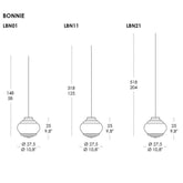 Bonnie & Clyde Pendant Light - Light Fixtures | Zafferano