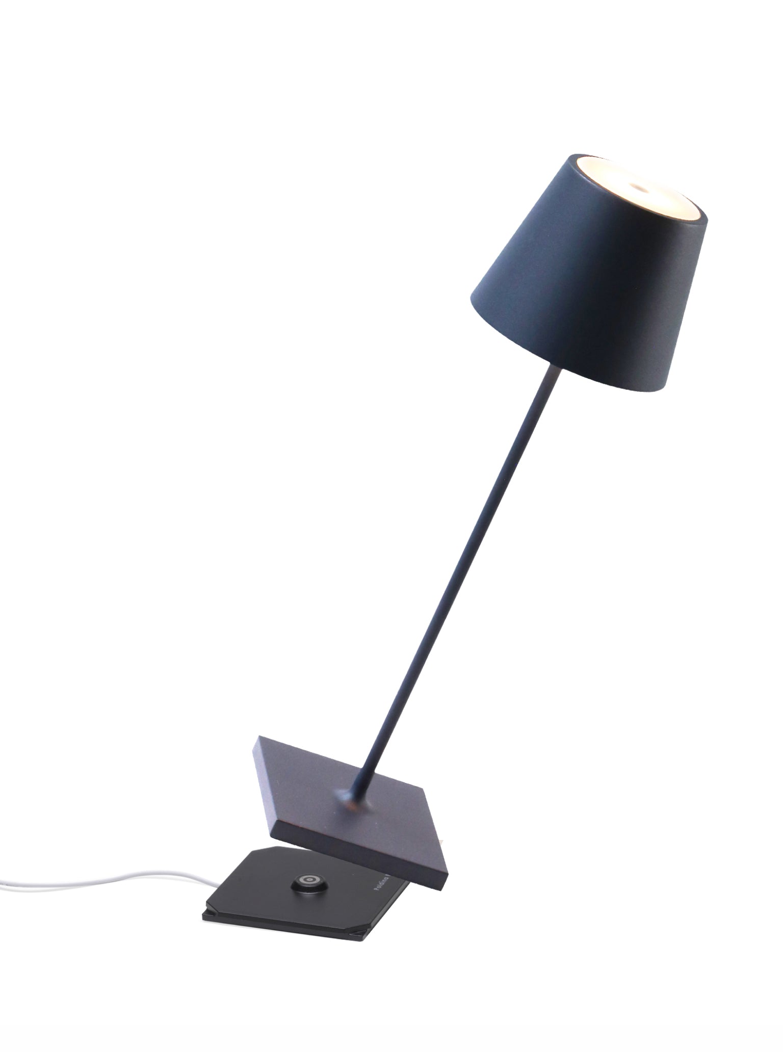 Poldina Pro lampada da scrivania moderna led ricaricabile color rame