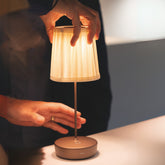 Swap Pro Pleated Ivory Lampshade - Lampshades | Zafferano