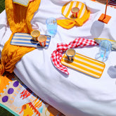 Lido Rectangular Plate (Set of 4) - Yellow | Zafferano