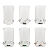 Patéa Beverage (Set of 6) - Colored Glass | Zafferano