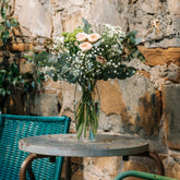 Patéa Tall Convex Vase - White | Zafferano