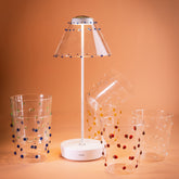 Party Tumbler (Set of 6) - White Dots | Zafferano