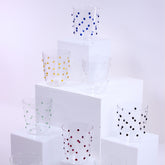 Party Tumbler (Set of 6) - White Dots | Zafferano