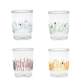 Quattro Stagioni (The Four Seasons) - Colored Glassware | Zafferano