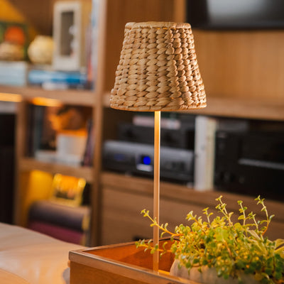 Empire Water Hyacinth Woven Lampshade