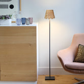 Scalloped Water Hyacinth Woven Lampshade - Poldina Pro / Mini | Zafferano