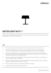 <p>Sister Light Wi-Fi Pro</p> | Zafferano