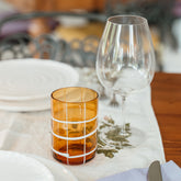 Twiddle Tumbler (Set of 6) - Transparent | Zafferano