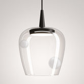 Bilia Pendant - Small / Sandblasted / Black / 2700 K | Zafferano