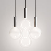 Sfera Pendant - 2700 K / Transparent / Gold | Zafferano